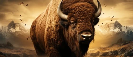 Busca oro en las indómitas llanuras americanas en Wild Wild Bison